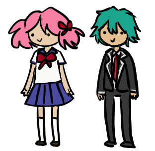 Placeholder-chan and Placeholder-kun